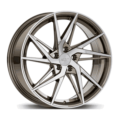 8.0X18" PCD 5X112 AGT Wheels 18259 FER-R02 ET35 72.6 mm Bronze Diamond