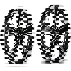 8.5X19" PCD 5X112 AGT Wheels 19062 Bavyera ET38 72.6 mm Black Diamond