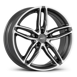 8.5X19" PCD5X112 AGT Wheels 907 ET72.6 TD 72.6 mm