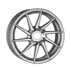 6.0X14" PCD 4X100 FD Wheels 486 FULL SILVER ET35 67.1 mm