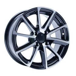 6.5X15" PCD 4X100 FD Wheels 540 BLACK DIAMOND ET35 67.1 mm