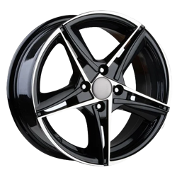 6.5X15" PCD 4X100 FD Wheels 546 ET35  67.1 mm BLACK DIAMOND