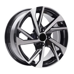 6.5X16" PCD 4X100 FD Wheels 16088 ET35  67.1 mm BLACK DIAMOND