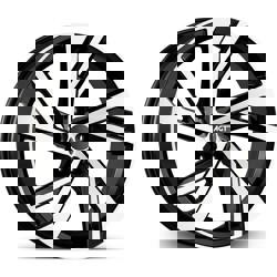 6.5X16" PCD 4X108 FD Wheels 16088 ET25  67.1 mm BLACK DIAMOND