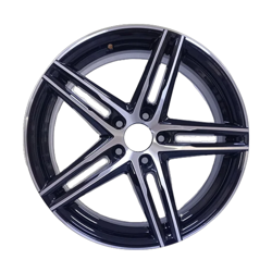 8.0X18" PCD 5X112 FD Wheels 18153 BLACK DIAMOND ET44 57.1 mm