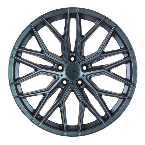 10X20" PCD 5X112 Arceo Wheels  20141 MIDNIGHT PURPLE ET40 73.1 mm