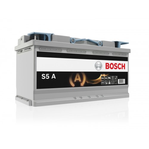 12V 105 Ah Bosch Akü S5A AGM R+