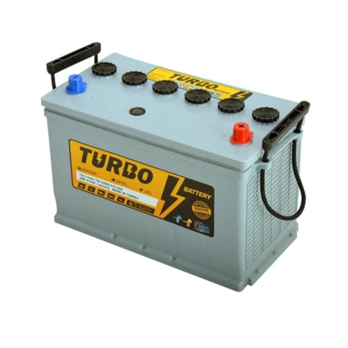 12V 105Ah Turbo Akü  Tam Bakımsız Tırkanlı H4