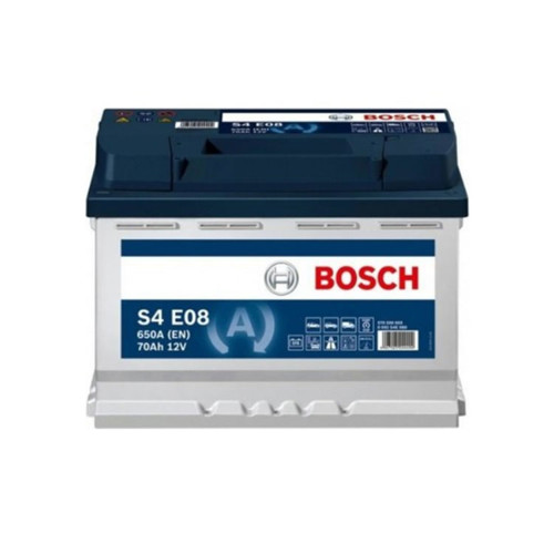 12V 70 Ah Bosch Akü S4E R+ EFB