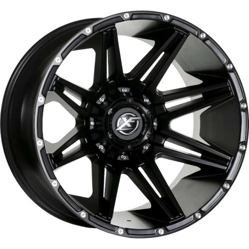 12X20" PCD 6X139 EMR Wheels EMR-220-01 ET7 139.7 mm Matt Black
