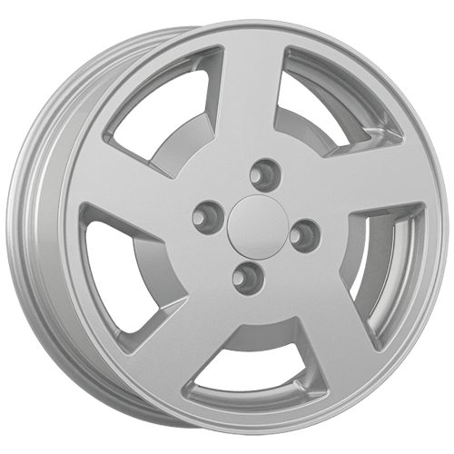 5.5X14" PCD4X98 AGT Wheels 14186 ET34 Full Silver 58.6 mm
