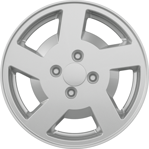 5.5X14" PCD4X98 AGT Wheels 14186 ET34 Full Silver 58.6 mm