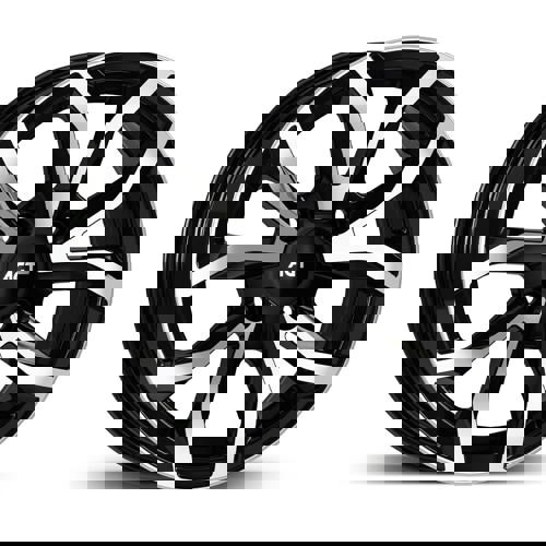 6.5X15" PCD 4X100 FD Wheels 534 BLACK DIAMOND ET35 67.1 mm