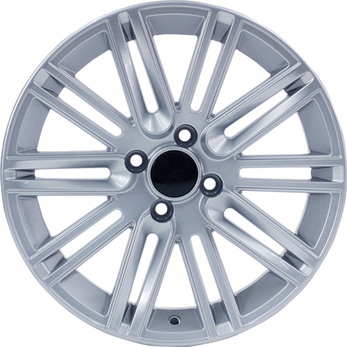 7.5X17" PCD4X100 AGT Wheels 17A01 ET35 Full Silver 67.1 mm