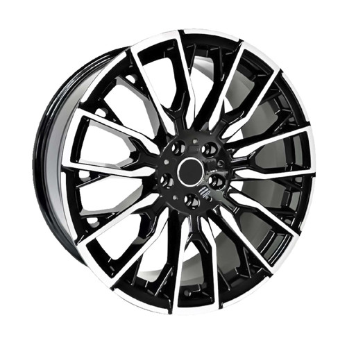 8.5X19" PCD 5X120 RC 364 BLACK POLISH ET30 72.6 mm