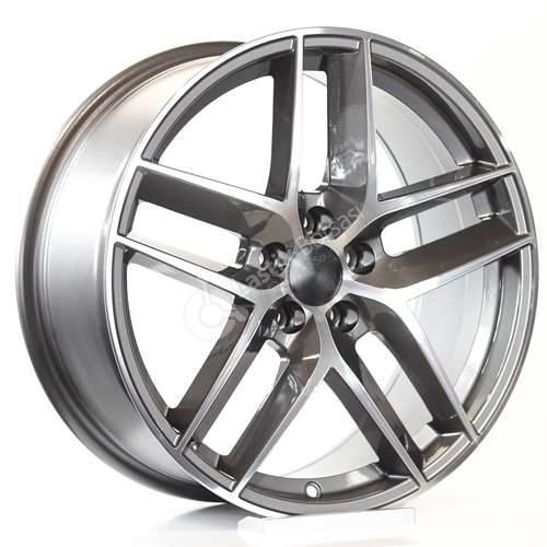 7.5X17" EMR Wheels DY437 GMM PCD 5X100 ET35