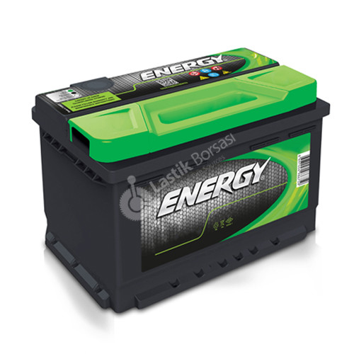 12V 75Ah Energy Akü Tam Kapalı R+ Tırnaksız
