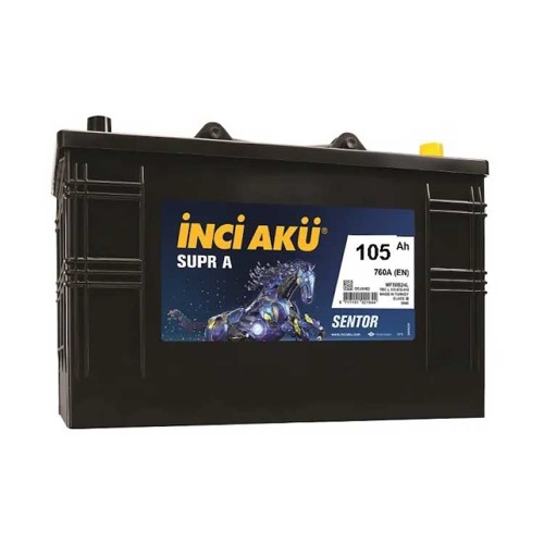 12V 165Ah İnci Akü Supr A Sentor